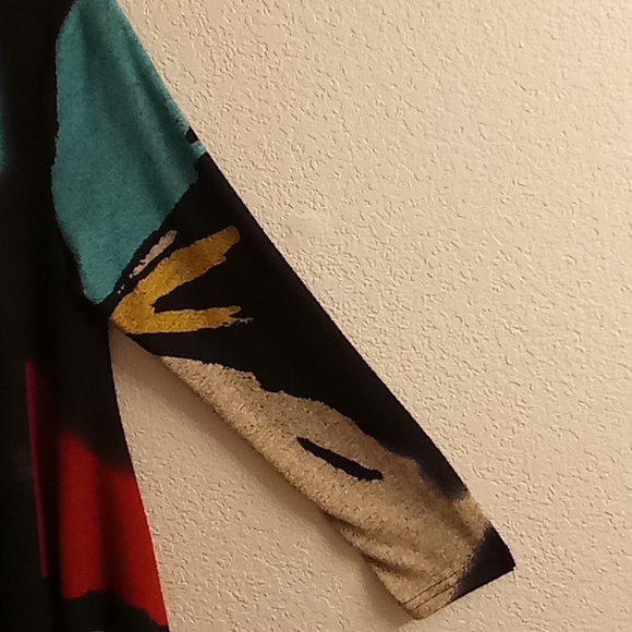 NEW Orange Fashion Village Boho Hippie Gypsy Size S/M Multi Colors C26 - Picture 4 of 10